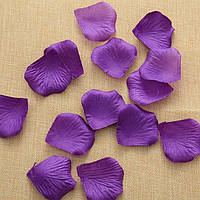 Лепестки роз искусственные фиолетовые