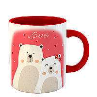 Чашка Медвежья любовь