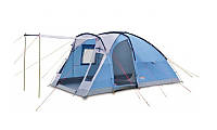 Накидка Pinguin Nimbus 4 Blue для кемпінгу, 4+ місця, водоотштовхувальна, з тамбуром