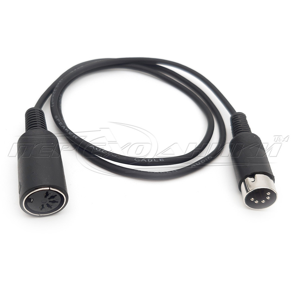 Кабель 5 pin DIN подовжувач MIDI в екрані