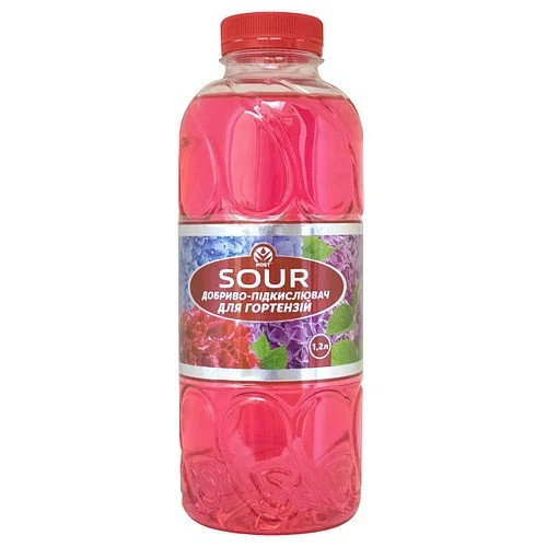 Добриво-підкислювач ROST Sour для гортензій 1,2 л, Кіссон
