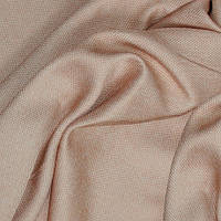 Портьєрна тканина ріжок (під льон), колір бежево-рожевий