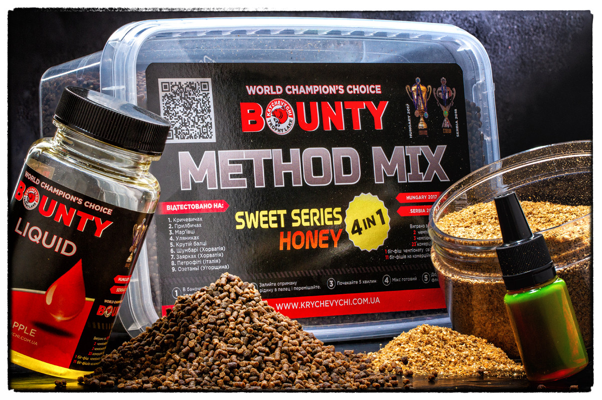 Методний пелетс BOUNTY METHOD MIX 4in1 TIGER NUT