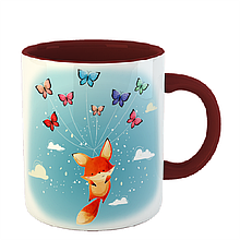 Чашка Лисиця і метелики