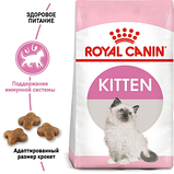 Royal Canin Kitten Роял Канин кіттен НАБІР сухий корм для кошенят від 4 до 12 мес, 400 гр, фото 4