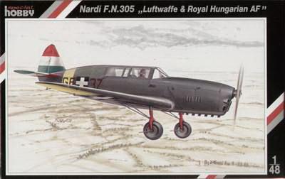 Пластикова модель 1/48 Special hobby 48019 італійський літак Nardi F.N.305 Luftwaffe and Royal Hung