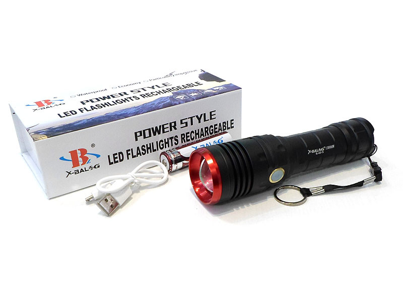 Ліхтар поліцейський Bailong micro USB BL-A02-T6
