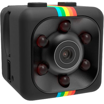 Екшн-камера нічного бачення SQ11 HD 1080 mini-камера з нічним підсвічуванням, Підтримка до 32 Гб.