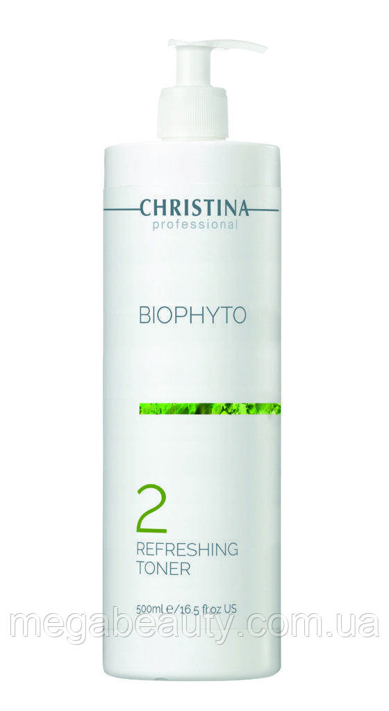 Bio Phyto Refreshing Toner - Фіто Біо Освіжаючий тонік (крок 2), 500 мл Christina