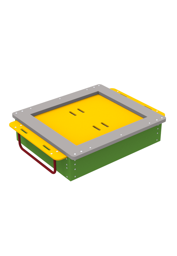 Дитяча пісочниця з кришкою Madalena 157x120 см (Kidigo ТМ)