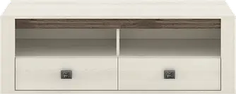 Тумба під ТВ Селена RTV 130 ясен сніжний/дуб ансберг ВМК Україна