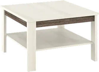 Стіл журнальний LAW 75 ясен сніжний/дуб ансберг ВМК Україна