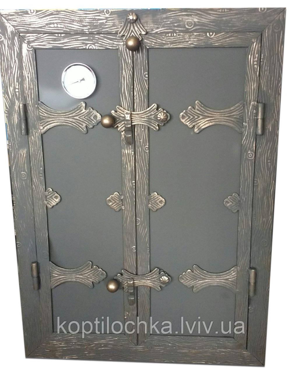 Утеплені дверки для коптильні "Стріла" 40x60