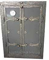 Утеплені дверки для коптильні "Стріла" 40x60