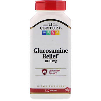 Глюкозамін 21st Century Glucosamine Relief 1000 mg (120 таб) 21 століття центурі