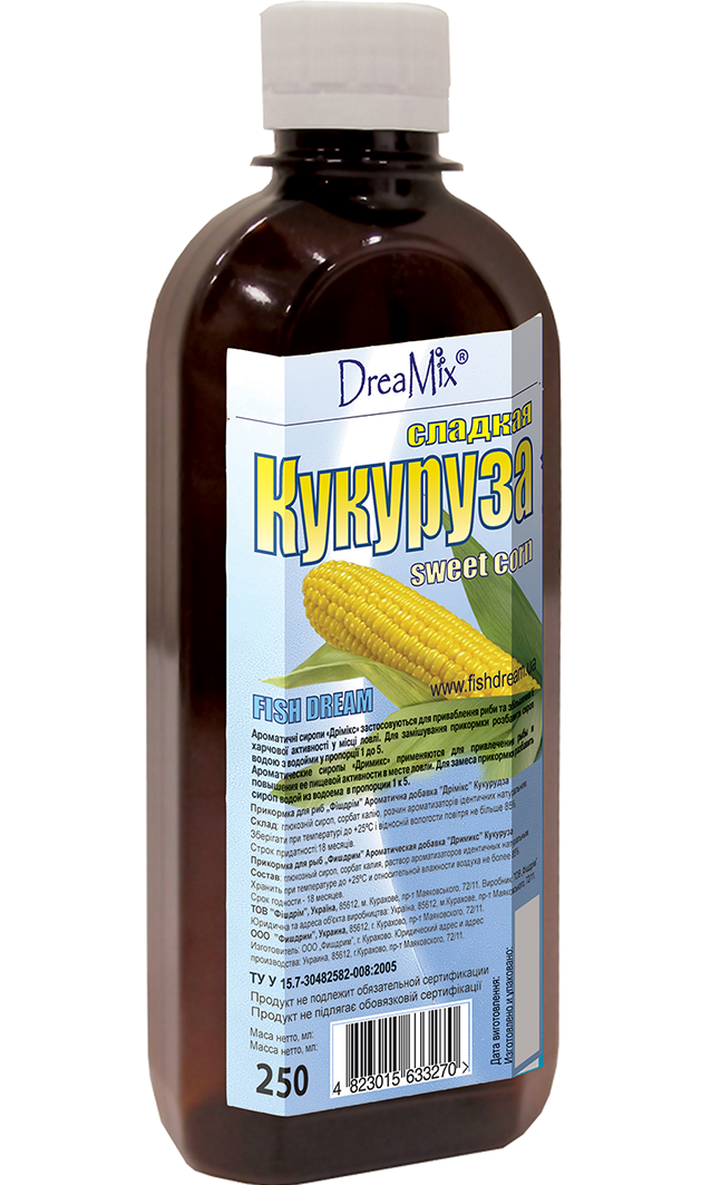 Сироп Fish Dream DreamMix Кукурудза 250ml