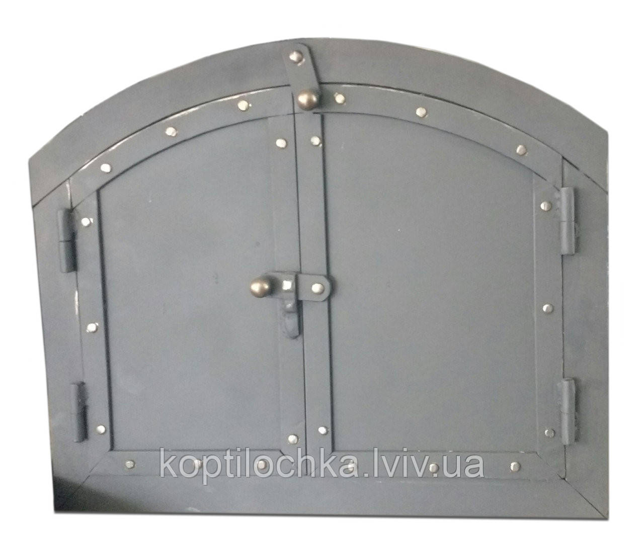 Дверцята для хлібного п'єца "Кнопка" овал 40x33