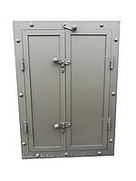 Дверцята для коптильні "Велика кнопка" дві стулки