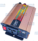 Автомобільний перетворювач напруги UKC 12V-220V 500W, авто інвертор 12В-220В 500Вт, фото 2