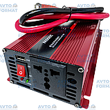 Авто інвертор UKC 12V-220V 2000W, Перетворювач напруги 12В-220В 2000Вт, фото 3