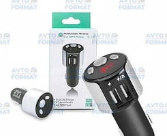 Автомобільний FM модулятор трансмітер FM трансмітер з Bluetooth, MP3, USB, microSD