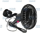 Вентилятор автомобільний салон на присоску, фото 3
