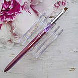 Скошений пензлик для гелю №6, фото 3