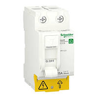 Диференціальний вимикач (ПЗВ) Resi9 2P 25A 30mA АС