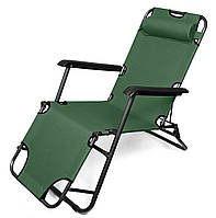 Шезлонг-Лежак Зелений