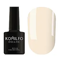 Гель-лак Komilfo Deluxe Series NoD005 (світлий кремово-рожевий, емаль), 8 мл