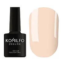 Гель-лак Komilfo Deluxe Series NoD006 (телесний нюд, емаль), 8 мл