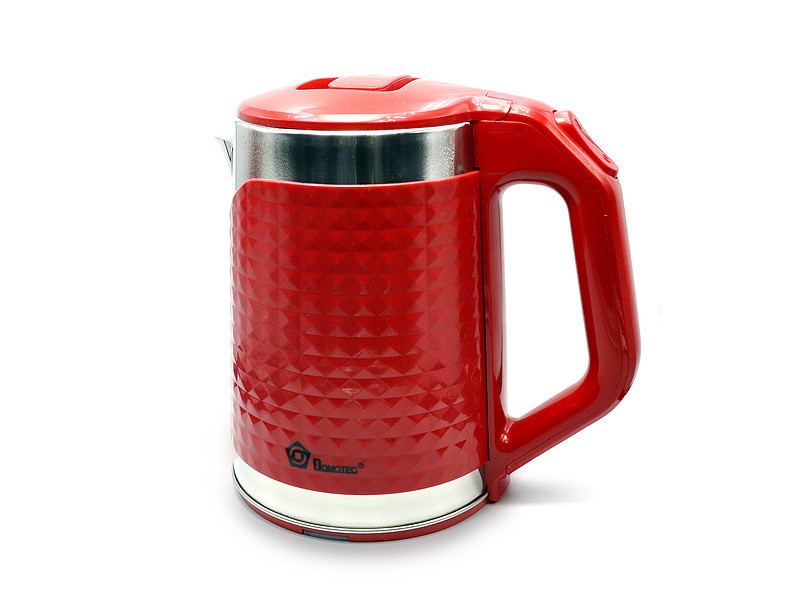 Чайник електричний з нержавіючої сталі 2,2л 1500Вт Domotec MS-5027 12шт 7058
