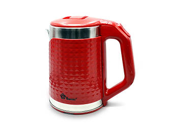 Чайник електричний з нержавіючої сталі 2,2л 1500Вт Domotec MS-5027 12шт 7058