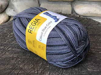 Носкова пряжа REGIA серія Casual Blue Color