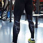 Чоловічий компресійний костюм NIKE 3в1: Рашгард, шорти, легінси., фото 7