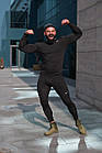Чоловічий компресійний костюм Nike 5в1: Рашгард, шорти, легінси, футболка, худі. Комплект компресійний, фото 3