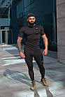 Чоловічий компресійний костюм Nike 5в1: Рашгард, шорти, легінси, футболка, худі. Комплект компресійний, фото 4