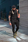 Чоловічий компресійний костюм Nike 5в1: Рашгард, шорти, легінси, футболка, худі. Комплект компресійний, фото 5