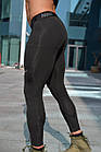 Чоловічий компресійний костюм Nike 5в1: Рашгард, шорти, легінси, футболка, худі. Комплект компресійний, фото 6