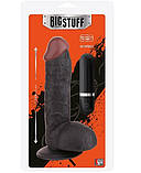 Фалоімітатор Bigstuff 7.5inch Black, фото 3