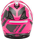 GMax gm-11s snow sport снегоходный шлем с двойной линзой, фото 4