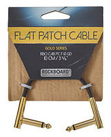 Инструментальный патч-кабель ROCKBOARD Gold Series Flat Patch Cable (10 cm)