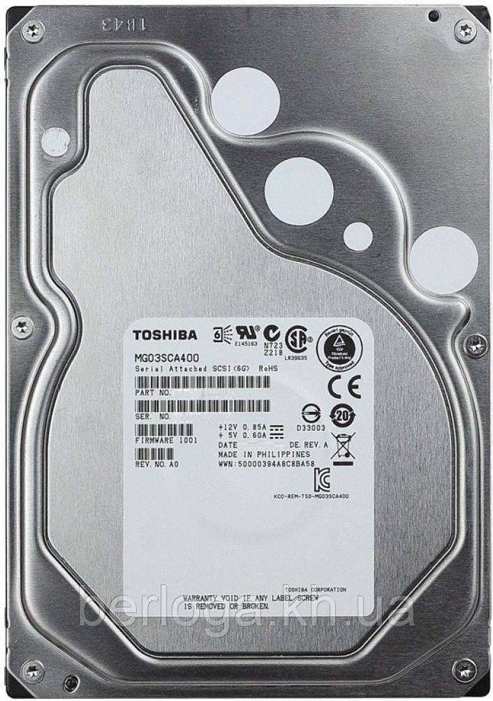 Жорсткий диск Toshiba MG03SCA400 4TB: продаж, ціна у Львові. Внутрішні ...