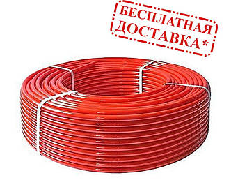 Труба для теплої підлоги EUROPRODUCT PERT EVOH 16*2,0 (RED) з кисневим бар'єром (Китай) (400 м/уп)