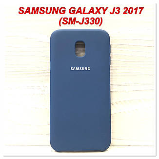 Оригінальний чохол для Samsung Galaxy J3 2017 (SM-J330) Синій, фото 2