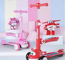 Супер Крила: Джетт й  Діззі Super Flying Man дитячий самокат EL-2073