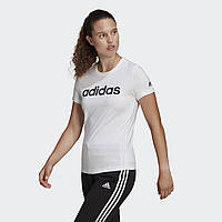 Женская футболка Adidas Essentials Slim Logo Tee (Артикул:GL0768)