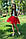 Червона фатиновая спідниця шарами для дівчинки 3-9 років, фото 3