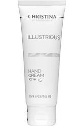 Illustrious Hand Cream SPF15 - Иллюстриус Захисний крем для рук SPF15, 75 мл Christina