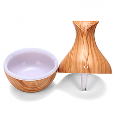 Ультразвуковий зволожувач повітря Humidifier Ultrasonic Aroma Портативний паровий аромадифузор із підсвіткою, фото 5